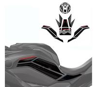 MPODYTSF Adesivo Decalcomania per BMW S1000XR 2024 Adesivi Decalcomanie Accessori Carenatura Adesivo Decalcomania Moto 3D Resina Serbatoio Adesivi Protettivi(Red)