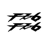 MPODYTSF Adesivo Decalcomania per Yamaha FZ6 FZ6N FZ6-N per Fazer S2 2004-2007 2008 2009 Accessori Adesivo Moto Decalcomanie(Black)