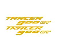MPODYTSF Adesivo Decalcomania per Yamaha Tracer 900 GT Tracer 900GT 2019 2020-2022 Autoadesivi del Motociclo Decalcomania Accessori(Gold)