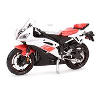 MPODYTSF Modello in Scala 1:18 per Yamaha YZF-R6 Statico Pressofuso Veicoli da Collezione Hobby Modello di Moto Giocattoli