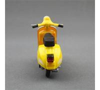 MPODYTSF Modello in Scala Modellino di Motocicletta in Scala 1:18, Collezione Auto Giocattolo, Regalo, Produzione Pressofusione Statica per Vespa 200 per Rally(Jaune)