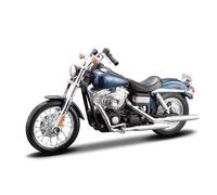 MPODYTSF Modello in Scala Ornamenti da Scrivania per Computer 1/12 per Harley per Davidson FXDBI Dyna Street Bob 2006 Collezione in Miniatura Regalo Modelli di Moto