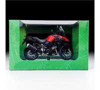 MPODYTSF Modello in Scala per La Simulazione di Una Motocicletta Giocattolo in Lega per Suzuki V-Strom in Scala 1:12