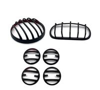 MPODYTSF Protettore della luce Faro Del Motociclo Griglia Di Copertura Per HONDA Rebel CMX1100 CMX500 CMX300 2020 2021 2022 2023 Lampada Della Luce Testa Anteriore Protezione(Matte Black)