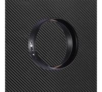 MPODYTSF Protettore della luce Per Harley Sportster XL 883 883N 1200 Per Dyna Softail FXLR FXST FXSTB 5.75 "Faro Decorativo Accessori Moto Faro Anello Di Copertura Trim(Black)