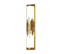 MPOPO Luce Notturna Lampada da Parete for Esterni di Lusso Moderna e Leggera for Villa Cancello for atmosferica Giardino Luci per Garage(B)