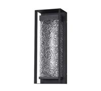 MPOPO Luce Notturna Lampada da Parete Moderna e Minimalista for Esterni, Cortile, terrazza, Applique for, Lampada di Lusso, for pilastro Porta Recinzione Luci per Garage(S)