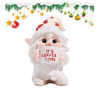 Mppchhn Decorazioni Con Gnomi - Decorazioni Per Tavolino Da Caffè | Figurine di Nani in Resina - Per La Casa Il Soggiorno La Camera Da Il Lo Scaffale Bancone La Celebrazione Invernale La Festa