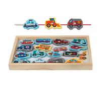 Mppchhn Gioco con asta magnetica | Gioco di 2 in 1 adatto ai bambini,Giochi di magnetici con pesci vivaci, gioco di per bambini, regalo di Pasqua di compleanno per ragazzi e ragazze