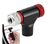 Mppchhn Gonfiatore per pneumatici per bici a CO2,Gonfiatore per pneumatici per bici | Pompa per pneumatici per biciclette, gonfiatore a CO2 per biciclette portatili,Pompa per bici a CO2 in lega di