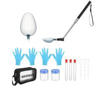 Mppchhn Kit Per La Raccolta 'Urina Del Cane - Contenitori Raccolta Urina Con Manico Telescopico - Supporto Angolo Regolabile Portatile Per Interni Esterni Tappeto Auto,per Cuccioli Recinto Casa
