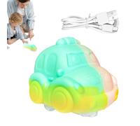 Mppchhn Macchina Giocattolo In Silicone | Veicolo Morbido in Silicone per Intrattenimento | Automobile Giocattolo Rotolante Con Palla A Bolle,Per Ragazzi Bambini Natale Vacanze Compleanni Feste