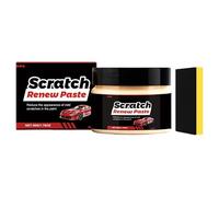 Mppchhn Pasta Per Riparazione Automobile,Pasta Di Rivestimento Da 50g - Con Spugna Risparmio Riparazione Vernice Auto - Per Pulizia Profonda Lucidatura Vortici Vernice Ripristino Paraurti Manutenzione