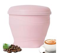 Mppchhn Tazza Pieghievole, Tazza da Escursionismo 180 ml con Coperchio e Cordino, Bicchiere Portatile, Contenitore Riutilizzabile adatto per Bevande Fredde, Preparazione del Caffè, Succo,