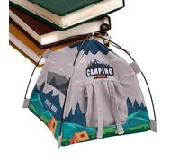 Mppchhn Tenda in Miniatura | Modello Di Tenda Da Gioco In 1 12 Con Illuminazione,Per La Fotografia | per Bambini Casa Giardino e Esterni