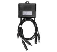 MPPT ottimizzatore di potenza fotovoltaica con tracciamento a livello di modulo per pannelli solari, ingresso 12V-75V, uscita 650W/800W/1600W, alloggiamento in ABS nero, certificato CE