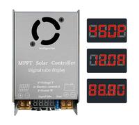 MPPT per regolatore solare Boost 450 W per uscita 24 V/36 V/48 V/60 V/72 V/96 V, ingresso 9 V-60 V, efficienza del 98%, lega di alluminio IP30 con display a LED e protezioni multiple