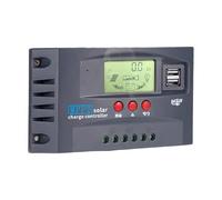 MPPT Regolatori di luce solari per strade 30-100A Strumento di gestione della costruzione ABS ad alta efficienza per sistemi di illuminazione esterna Monitor di parametri solari intuitivo