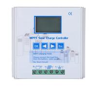 MPPT Solar Charge Controller 10A 24V 48V, High Efficiency MPPT Solar Controller with Multi - Protection for Lithium and Gel Batteries, 130V Max PV Input for RV Camping Off - Grid