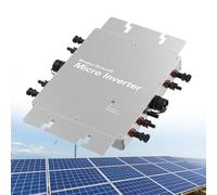 MPPT Solar Grid Tie Micro Inverter, Convertitore impermeabile da CC a AC, uscita a onda sinusoidale pura, adatto per applicazioni a energia solare, da 1200 W a 2800 W