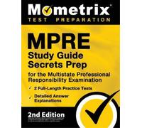 Mpre Study Guide Secrets Prep for the Multistate Professional Respon (Tascabile)