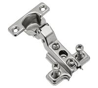 Mprofi MT® 10 Pezzi | Mini Cerniere per Ante Cucina | Ø26mm Battuta Mezza | Cerniere per Armadio | Cardini per Mobili | Cerniera per Ante | Cerniera a Molla | Acciaio Nichelato