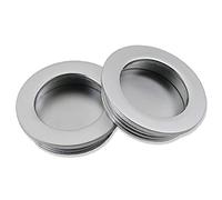 Mprofi MT 2 maniglie per armadi da cucina, maniglie per armadio, maniglie per mobili da cucina, maniglie per cassetti, cassetti, maniglie in acciaio inox, Ø 40,5 mm, in alluminio B224/2