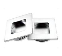 Mprofi MT 2 maniglie per armadi da cucina, maniglie per armadio, maniglie per mobili da cucina, maniglie per cassetti, cassetti-Maniglia-Colore Alluminio-40X40mm