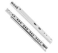 Mprofi MT® 2 Pezzi, 1 Paio | Guide per Cassetti | 17mm x 278mm | di Binari Cassetti Scorrevoli | Guide a Sfere per Cassetti | Guida per Cassetti Estrazione Parziale | Guida Telescopica per Cassetti