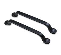Mprofi MT 2 X Maniglie per Mobili da Cucina-Maniglie per Armadi da Cucina,Armadi,Comò-Maniglie per Mobili-Maniglie per Cucina-Maniglie per Cassetti-Colore Nero-L:128mm