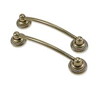 Mprofi MT 2 X Maniglie per Mobili da Cucina-Maniglie per Armadi da Cucina,Armadi,Comò-Maniglie per Mobili-Maniglie per Cucina-Maniglie per Cassetti-Colore Oro Vecchio-L:96mm