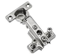 Mprofi MT® 4 Pezzi | Mini Cerniere per Ante Cucina | Ø26mm Battuta Esterna | Cerniere per Armadio | Cardini per Mobili | Cerniera per Ante | Cerniera a Molla | Acciaio Nichelato