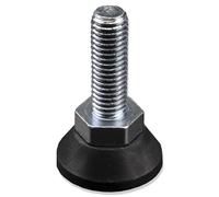 Mprofi MT 8 X Vite Regolabile Altezza Regolabile con Piedino in Plastica Piedini per Mobili Armadio Tavolo Divano M10 x 30 mm fi30