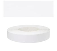 Mprofi MT® - Bordo Effetto Bianco | 22mm x 10m | Facile da Applicare | Bordo Cucina | Bordo in Melaminico | Per Scaffali, Mobili e Pannelli | Bordo Termoadesivo Durevole | Spessore 0,50mm