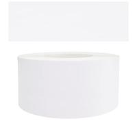 Mprofi MT® - Bordo Effetto Bianco | 60mm x 5m | Facile da Applicare | Bordo Cucina in Melaminico | Per Scaffali, Mobili e Pannelli | Termoadesivo Durevole | Spessore 0,50mm