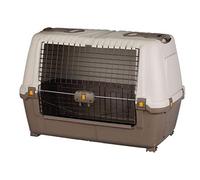 MPS TRASPORTINO per Cane SKUDO Car Viaggio Trasporto Auto Macchina OMOLOGATO-100-MARRONE