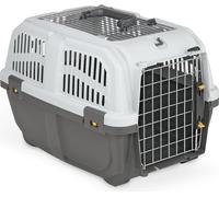 Jollypaw Transport Box PLastic XS-S grigio scuro / grigio chiaro