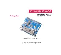 MPS2242-POE A Per 5 PCIE a NVME SSD 2242 HAT