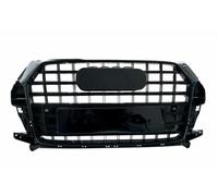 MpTuned Griglia radiatore nera lucida per Audi Q3 8U Facelift 2015-2018 aspetto RSQ3 Adatta per Q3/SQ3 Plastica ABS Logo incluso