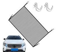 MPV Hood Protector Detriti Bloccare la rete del motore pieghevole per paraurti anteriore, rete di sicurezza antipietra, griglia per esterni, protezione del motore del veicolo anteriore scudo del