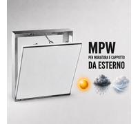 MPW Botole di Ispezione in Fibrocemento per Muratura e Cappotto per Interno e...
