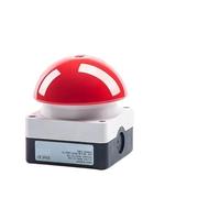 MPYJDTOI 1/5/10 Pezzi Interruttore a Pulsante a Fungo Grande IP67 Impermeabile FAK - R/KC11/I 1NO+1NC Maniglia di Arresto Emergenza con ripristino Automatico a Pedale(Black Self-Reset,1 PCS_1NC)