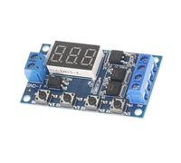 MPYJDTOI Modulo relè di accensione/spegnimento con Timer di Ritardo del Ciclo di Trigger DC 5V-36V con Display LED e modulo Timer Regolabile