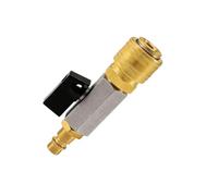 MQAIBENG Connettore rapido for valvola di intercettazione dell'Aria compressa da 1/4" for Parti pneumatiche del Raccordo for Tubi del compressore