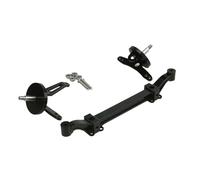 MQAIBENG L'asse del trattore for camion 1/14 Q-9052 simula la parte anteriore in metallo non alimentata fai da te modificata for il modello LESU