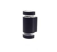 MQDLJSE Lampada da Parete a LED cilindrica per Esterni in Acrilico Impermeabile IP65 GU10 Lampada da Parete Stradale per Giardino Portico Percorso Illuminazione Decorativa da Parete GU10 s