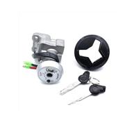 MQHHYAAB Blocco Dell'Interruttore Moto Moto Interruttore di Accensione Blocco Carburante Tappo del Serbatoio della Benzina per Yamaha per NMAX 155 2015-2019 Copertura del Gas con Chiave