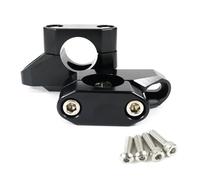 MQHHYAAB Manubrio Morsetto Moto Adatto per Suzuki C109 M90 C90 C50 VS1400 VL800 LS600 per Maurader 800 25,4 Mm 1" Riser Manubrio Spostato Indietro Riser Montaggio Manubrio(Black)