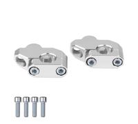 MQHHYAAB Manubrio Morsetto Moto Codice Sollevamento Manubrio Rubinetto della Motocicletta Codice Sollevamento Blocco Sollevamento per PCX160 MSX(Silver)