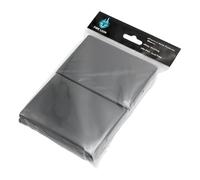 Mqiklt 100 Pezzi di Custodie per Carte di Intrattenimento, Protezione, Regali Versatili, Sostituzione, Facili da Usare, Porta Carte Satinato, Nero